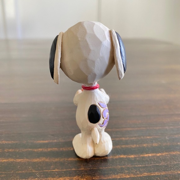 Jim Shore Peanuts Snoopy with Cupcake Birthday Figurine 4059441 3 Inch - Picture 5 of 7